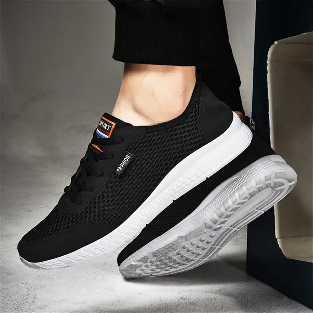 Men'S Grooming Experience - 35-46 Breathable Light Blue Sneakers Men