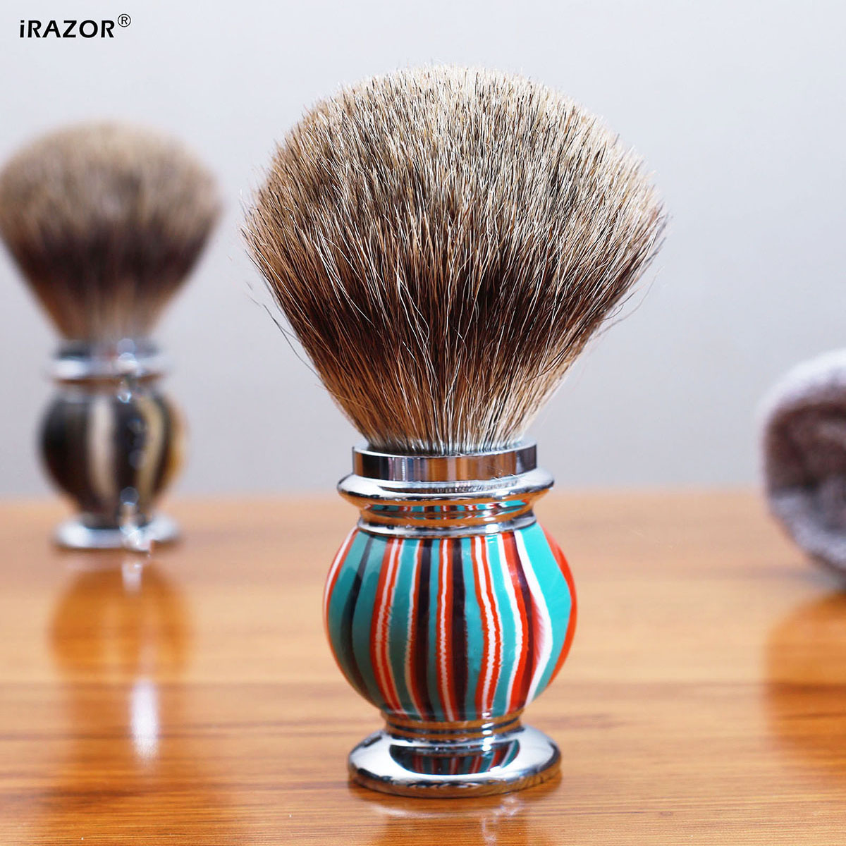 iRAZOR Silvertip Shaving Brush - Men'S Grooming Brush review and price