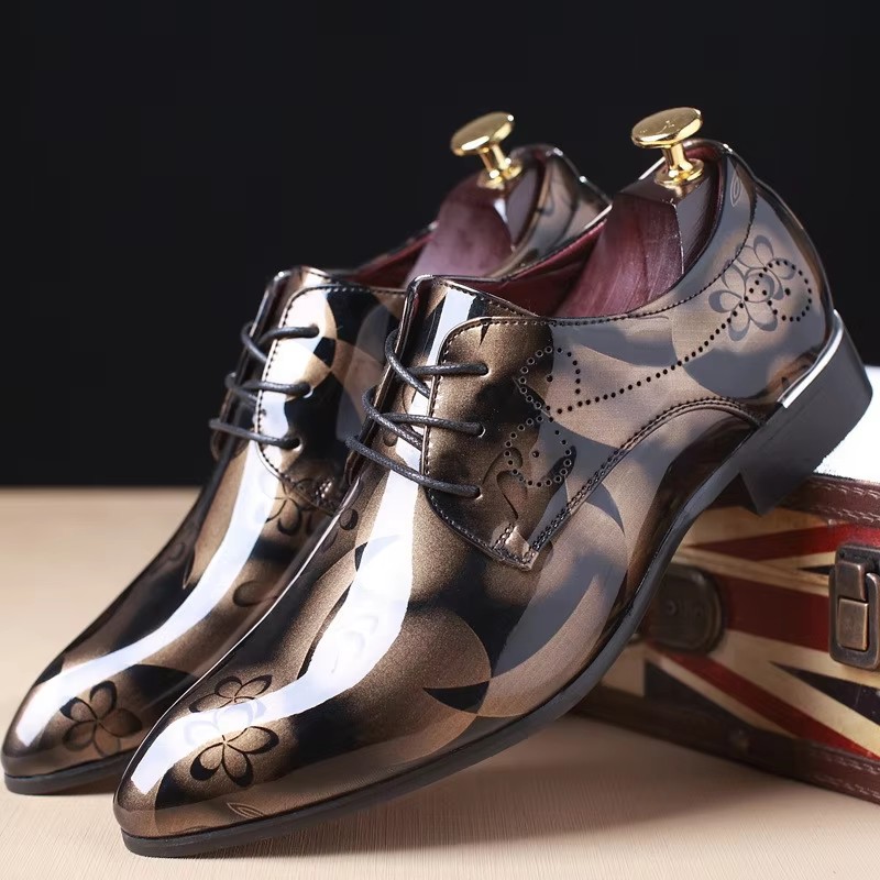 2026 Men Dress Shoes Floral Pa - Men'S Grooming Oxford review and price