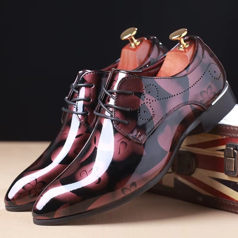 2026 Men Dress Shoes Floral Pa - Men'S Grooming Oxford review and price