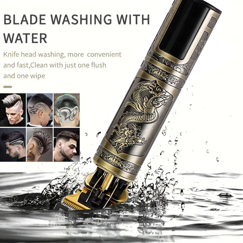 Rechargeable Mens T9 Carving H - Hair Clipper Professional review and price