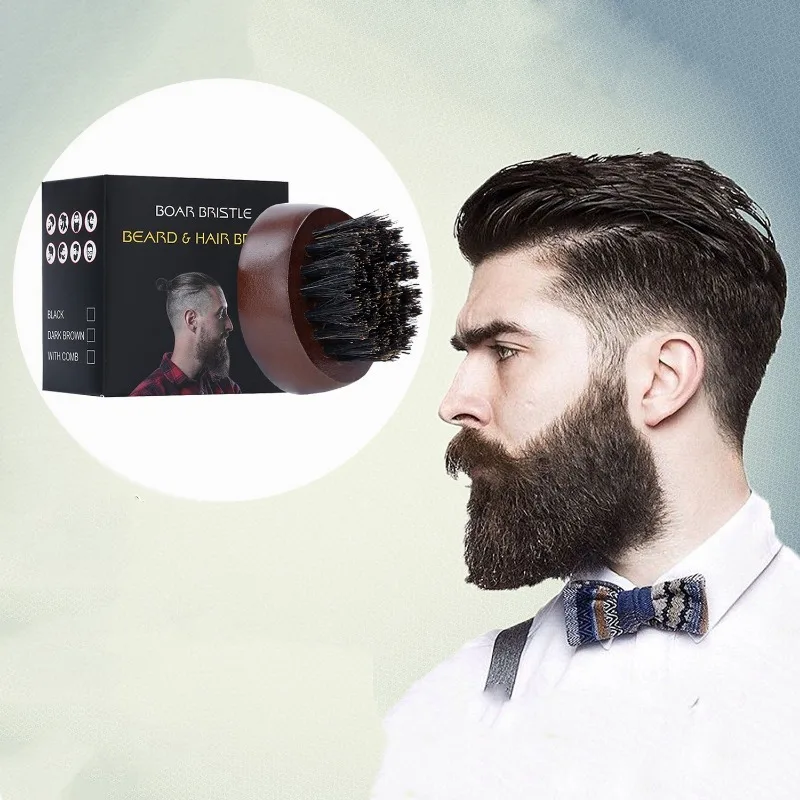 Beard Brush Man Boar Bristles  - Men'S Grooming Brush review and price